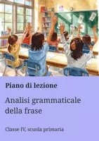 anteprima - Piani di lezione - Analisi grammaticale della frase - Pagina di copertina