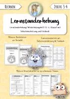 Vorschau - Unterrichtsreihen - Lernstandserhebung Rechnen Anfang Zyklus 4 - Wiederholungsheft (Zyklus 3) - Deckblatt