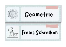 Vorschau - Bildkarten - Tagestransparenz für die Grundschule - Karten zum Ausdrucken - Seite 2