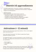 anteprima - Piani di lezione - Complementi del soggetto nella grammatica italiana - Pagina 1