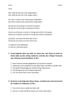 Vorschau - Arbeitsblätter - Klassenarbeit zur „Rechtschreibung, Grammatik und Kommasetzung“ - Seite 2