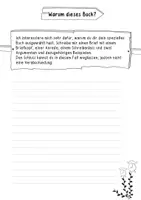 Vorschau - Arbeitsblätter - Lesetagebuch für verschiedene Bücher 2-fach differenziert - Seite 2