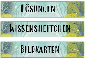 Vorschau - Arbeitsblätter - Wissenskartei Tiere des Waldes - Kartei + Bildmaterial + Heftchen + AB + Tafelmaterial - Seite 3