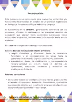 Vista previa - Unidades / Secuencias / Situaciones de Aprendizaje - Cuaderno de evaluación - Habilidades específicas PT / AL - página 3