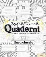 anteprima - Altro tipo di materiale - COPERTINE quaderni discipline 2025-2026 - linea classic - Pagina di copertina