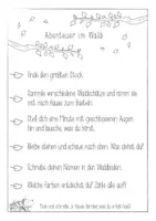 Vorschau - Spiele - Abenteuer im Wald - Deckblatt
