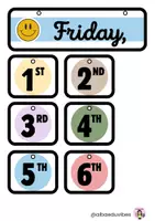 Vorschau - Stundenentwürfe - Flip-Kalender (visueller Kalender) auf Englisch - Seite 2
