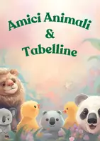 anteprima - Flashcard - Amici animali e tabelline - Pagina di copertina