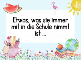 Vorschau - Arbeitsblätter - Wie gut kennst du deine Lehrerin? - QUIZ / SPIEL - Seite 3