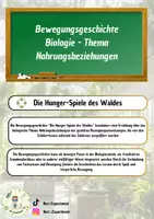 Vorschau - Text - Bewegungsgeschichte Biologie - Nahrungsbeziehungen - Deckblatt
