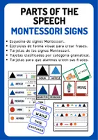 Vorschau - Arbeitsblätter - Montessori (Grammatik) Englisch - Deckblatt