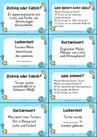 Vorschau - Quiz - William Turner Quizkarten - 24 Quizkärtchen | Quiz | Kunst - Seite 3