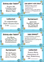 Vorschau - Quiz - Yayoi Kusama Quizkarten - 24 Quizkärtchen | Quiz | Kunst - Seite 3