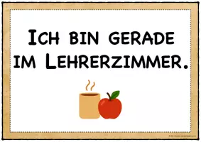 Vorschau - Poster - Türschilder für Beratungslehrkräfte & Schulsozialarbeit: "Wo bin ich?" / Grundschule - Seite 3