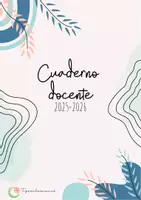 Vista previa - Para docentes: organización, planificación y formación - Portada eduki Cuaderno docente azul - página 2