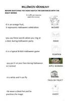 anteprima - Esercizi - HALLOWEEN listening comprehension - Pagina 2