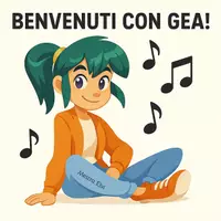 anteprima - Audio - Benvenuti con Gea! - Pagina di copertina