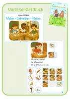 Vorschau - Fördermaterial/Inklusion - Vorlese-Klettbuch: Malen - Schreiben - Kleben - Deckblatt