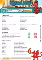 Vorschau - Arbeitsblätter - Wales Cambrian Reading - Grade 7 - Seite 1