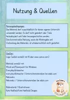 Vorschau - Präsentationen/Tafelbilder - Trennungsregeln und Hefteintrag - Seite 1
