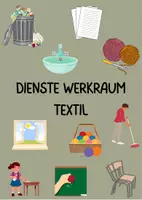 Vorschau - Präsentationen/Tafelbilder - Dienste Werkraum Textil, Tafelmaterial - Deckblatt