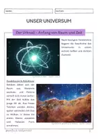 Vorschau - Unterrichtsreihen - Unser Universum - Der Urknall - Seite 1