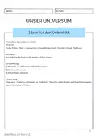 Vorschau - Unterrichtsreihen - Unser Universum - Ideen für den Unterricht - Seite 3