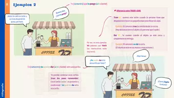 Vorschau - Unterrichtsreihen - 🥐 Pedir comida y bebida - Infografik auf Spanisch - Seite 3