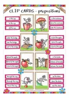 Vorschau - Spiele - clip cards prepositions - Seite 1