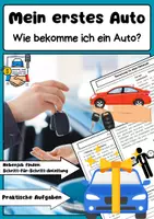 Vorschau - Arbeitsblätter - Mein erstes Auto: Autokauf, Kosten, Versicherung - Deckblatt