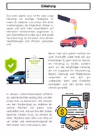 Vorschau - Arbeitsblätter - Mein erstes Auto: Autokauf, Kosten, Versicherung - Seite 1