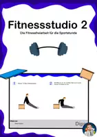Vorschau - Stationenlernen - Kleine Kraftpakete 2 - Fitness für Kinder - Deckblatt