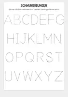 Vorschau - Arbeitsblätter - Schwungübungen - Linien, Formen und Buchstaben - Seite 3