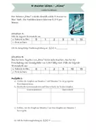 Vorschau - Arbeitsblätter - Einstieg lineare Funktionen E-Scooter - Deckblatt