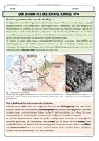 Vorschau - Arbeitsblätter - AB6 Der Beginn des Ersten Weltkriegs 1914 Stellungskrieg - Seite 1