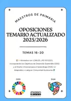 Vista previa - Para docentes: organización, planificación y formación - OPOSICIONES PRIMARIA - Temas 16-20 - Portada