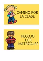 Vista previa - Para docentes: organización, planificación y formación - Tarjetas con normas de clase fundamentales. - página 2