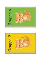 Vorschau - Bildkarten - Gruppenschilder, Tischgruppen Tiger / Tigerklasse - Seite 2