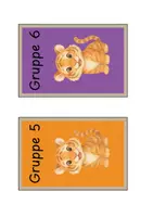 Vorschau - Bildkarten - Gruppenschilder, Tischgruppen Tiger / Tigerklasse - Seite 3