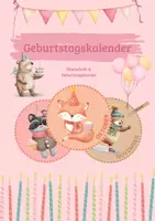 Vorschau - Mal- und Bastelvorlagen - Geburtstagskalender / Tiere - Deckblatt
