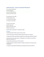 Vorschau - Arbeitsblätter - Gedicht Romantik – Joseph von Eichendorff: Mondnacht - Seite 1