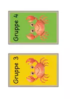Vorschau - Bildkarten - Gruppenschilder, Tischgruppen Krabbe / krabbenklasse - Seite 2