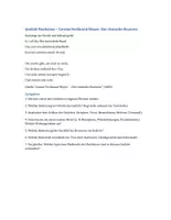 Vorschau - Arbeitsblätter - Gedicht Realismus – Conrad Ferdinand Meyer Der römische Brunnen - Seite 1