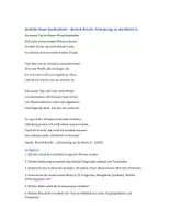 Vorschau - Arbeitsblätter - Gedicht Neue Sachlichkeit – Bertolt Brecht: Erinnerung an die Marie A. - Seite 1