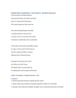 Vorschau - Arbeitsblätter - Gedicht Neue Sachlichkeit – Erich Kästner: Sachliche Romanze - Seite 1
