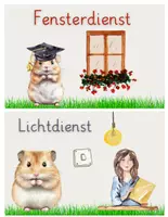 Vorschau - Poster - Klassendienste für die Hamsterklasse - Druckschrift - Seite 3
