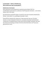 Vorschau - Arbeitsblätter - Partnerlesen leicht gemacht Lesetandemheft zur Einführung: Wie funktioniert das Lesetandem? - Seite 1