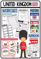 Vista previa - Unidades / Secuencias / Situaciones de Aprendizaje - United Kingdom (Reino Unido) PACK - Portada