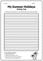 Vorschau - Arbeitsblätter - Reading Comprehension Klasse 5-6: Sommerferien - Seite 3