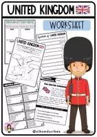 Vista previa - Unidades / Secuencias / Situaciones de Aprendizaje - United kingdom (Fichas) - Portada